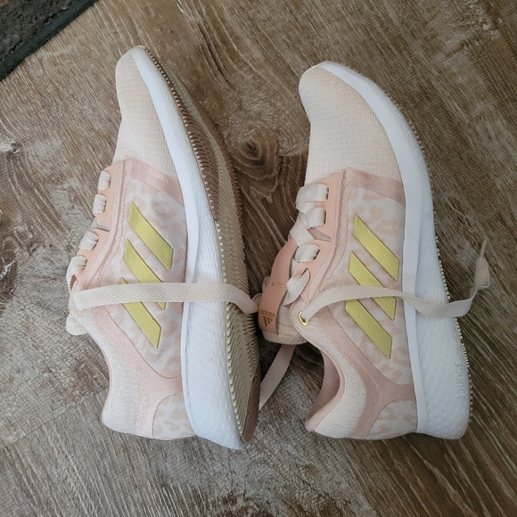 Adidas GZ6965 Womens Edge Lux Pink Gold Running Sneakers Shoes Size 9.5 - Picture 3 of 6